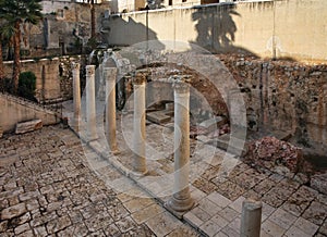 Cardo street in Jerusalem. Israel photo