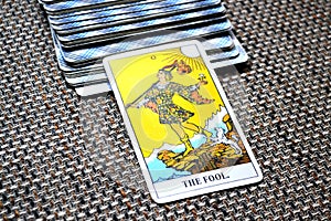 The Fool Tarot Card Begginins Rebirth