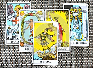 The Fool Tarot Card photo