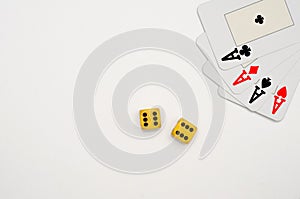 Cards and dices