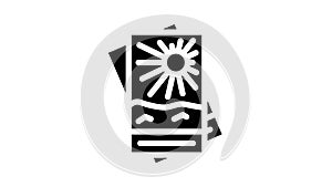 cards magis accessory glyph icon animation