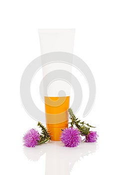 Carduus extract in tube