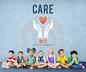 Care Give Charity Share Donation Foundation Concept