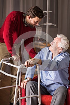 Care for older person photo