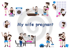 Care for pregnant wife photo