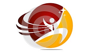 Career Coaching Logo Design Template
