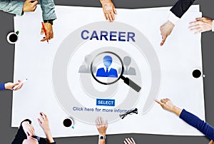 Career Employment Occupation Recruitment Work Concept