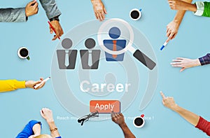 Career Expertise Hiring Professional Occupation Concept