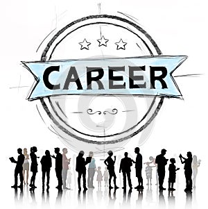 Career Job Goal Expertise Skill Talent Concept