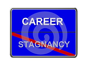 Career not stagnancy photo