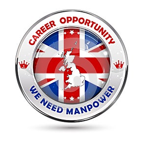Career opportunity. We need manpower