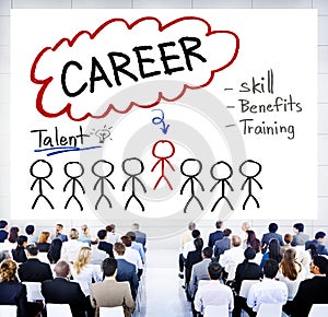 Career Talent Skill Talent Benefits Occupation Concept