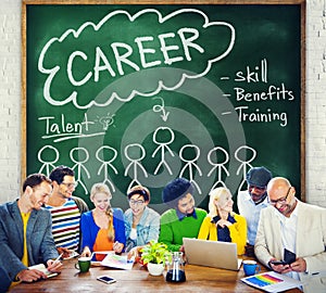 Career Talent Skill Talent Benefits Occupation Concept