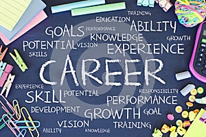 Career working experience business concept photo