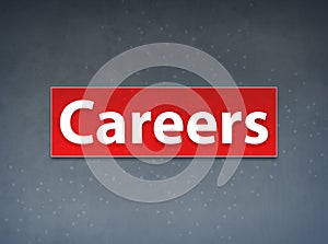 Careers Red Banner Abstract Background