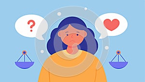 A caregiver feeling guilty and conflicted as they navigate difficult decisions about their loved ones care