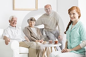 Caregiver and patients