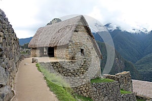 Caretakers Building at Machu Picchu
