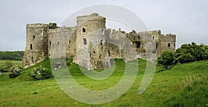 Carew castle, Pembrokeshire, Wales photo