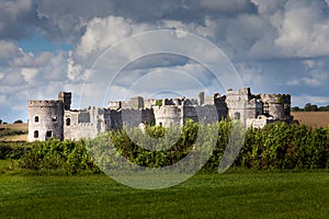Carew Castle Pembrokeshire Wales photo