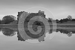 Carew Castle Reflecting