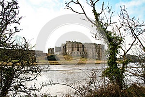 Carew Castle and today mill Pembrokeshire