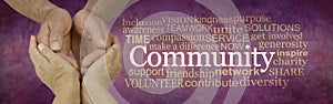 Careworker in the Community Campaign Word Cloud