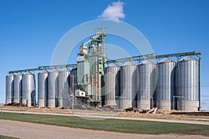 Cargill grain elevator in Blackie, Alberta