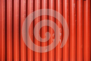 Cargo container detail