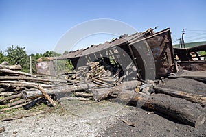 Cargo damaged in freight train derailment 2