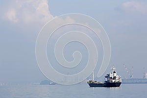 Cargo freighter ship