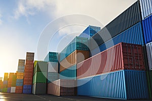 Cargo industrial containers