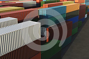 Cargo industrial containers