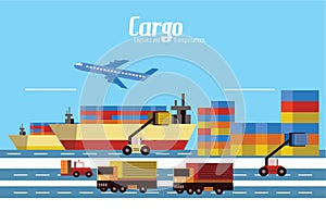 Cargo, Logistics and transportation.