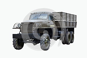 Cargo military car