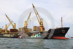 Cargo ship photo