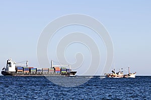 Cargo Ship - Trawler Boat - Business Transportation
