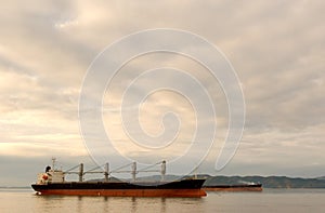 Cargo Ships, Columbia River