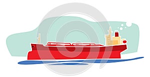 Cargo ships. Tanker ship. Oil tanker. Sea delivery.