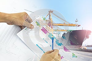 Cargo stowage planner is calculate and doing stowage on the vessel