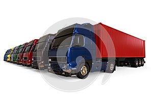Cargo Trucks fleet concept