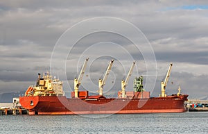 Cargo vessel photo