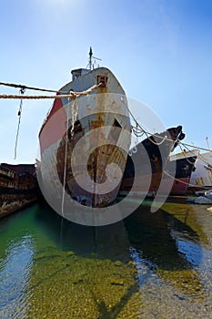 Cargo vessels for scrap