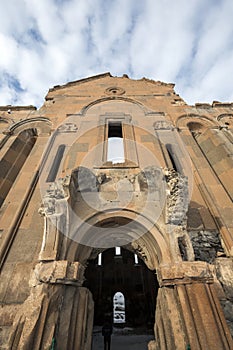 Carhedral Fethiye Mosque in Ani ancient city, Kars, Turkey