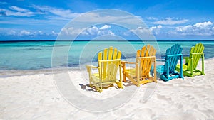 Caribbean Beach Chairs photo