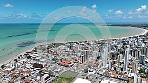 Caribbean Beach At Joao Pessoa In Paraiba Brazil.