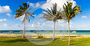 Caribbean beach scenery in Varadero Cuba - Serie Cuba Reportage