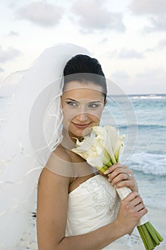Caribbean Beach Wedding - Brid
