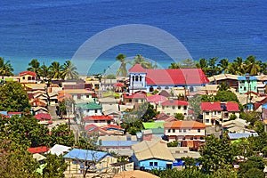 Caribbean city - St Lucia photo
