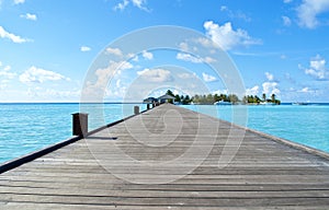 Caribbean dream with azure blue water and white sand coast